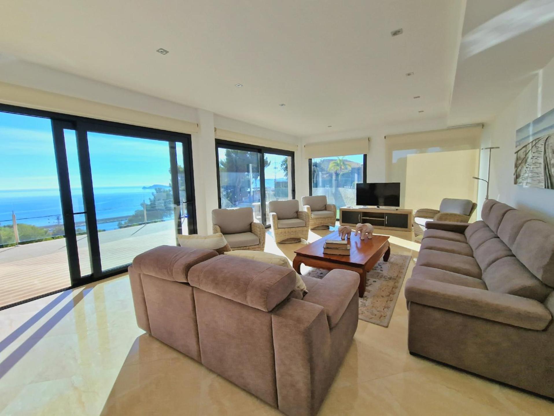 Villa Lujo Con Vistas Al Mar Villa Dulcinea By El Conserje, Cerca Del Puerto Y Sus Servicios 자베아 외부 사진