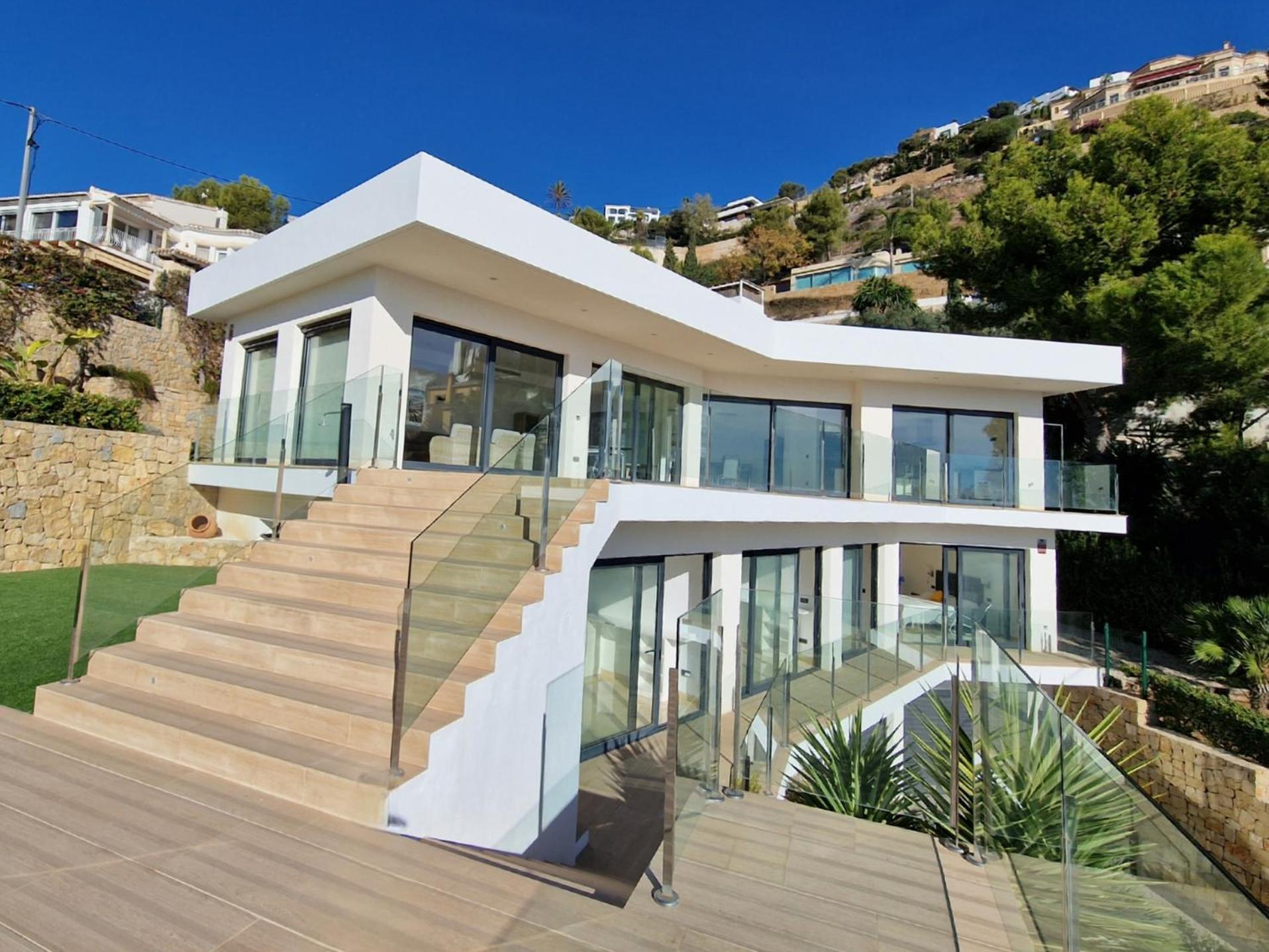Villa Lujo Con Vistas Al Mar Villa Dulcinea By El Conserje, Cerca Del Puerto Y Sus Servicios 자베아 외부 사진