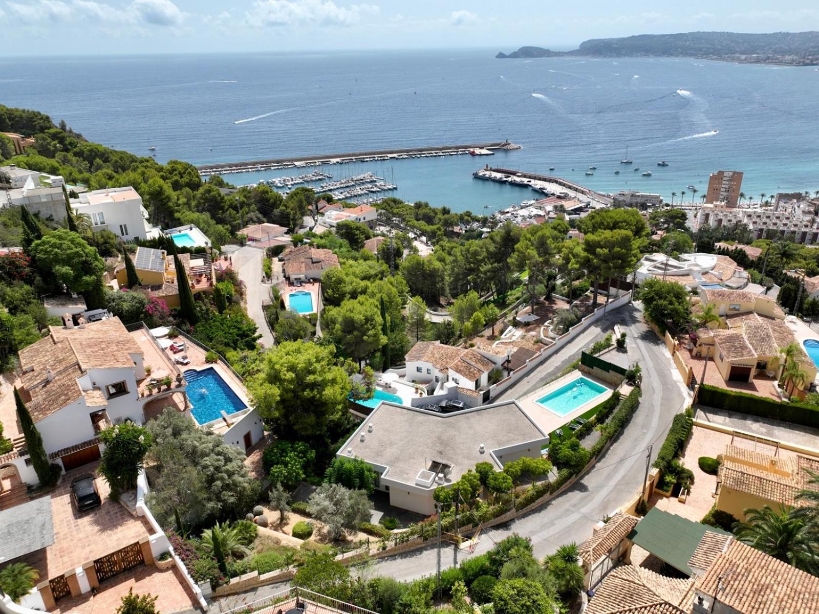 Villa Lujo Con Vistas Al Mar Villa Dulcinea By El Conserje, Cerca Del Puerto Y Sus Servicios 자베아 외부 사진
